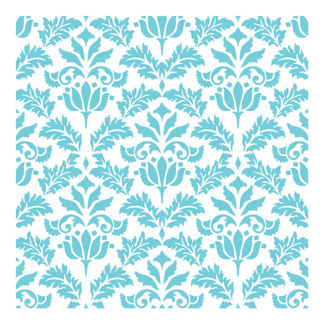 Honey Bee Vintage Flourish Background Stencil hbsl-140 Detailed Product View