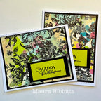 Simon Says Clear Stamps Vintage Blooms 2196ssc Moments in Time Birthday Cards