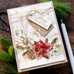Simon Says Clear Stamps Vintage Holiday Swag 2115ssc Sweet Wishes Christmas Card | color-code:ALT02