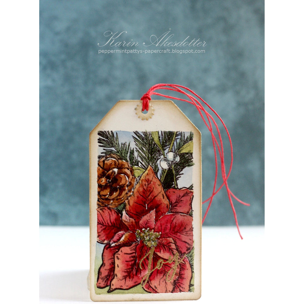 Simon Says Clear Stamps Vintage Holiday Swag 2115ssc Sweet Wishes Christmas Tag | color-code:ALT04