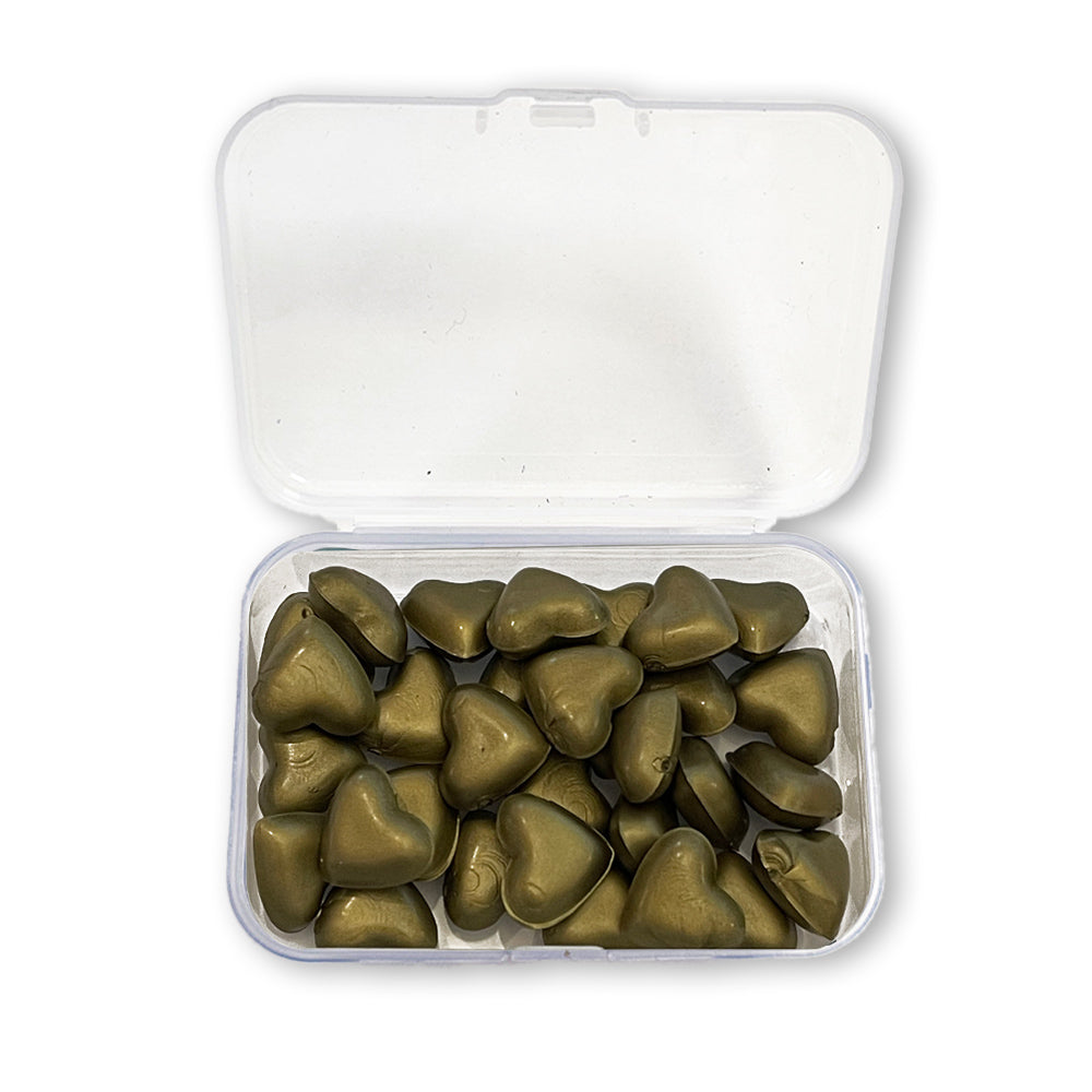 Stamperia Wax Heart Shape Old Gold waxc18