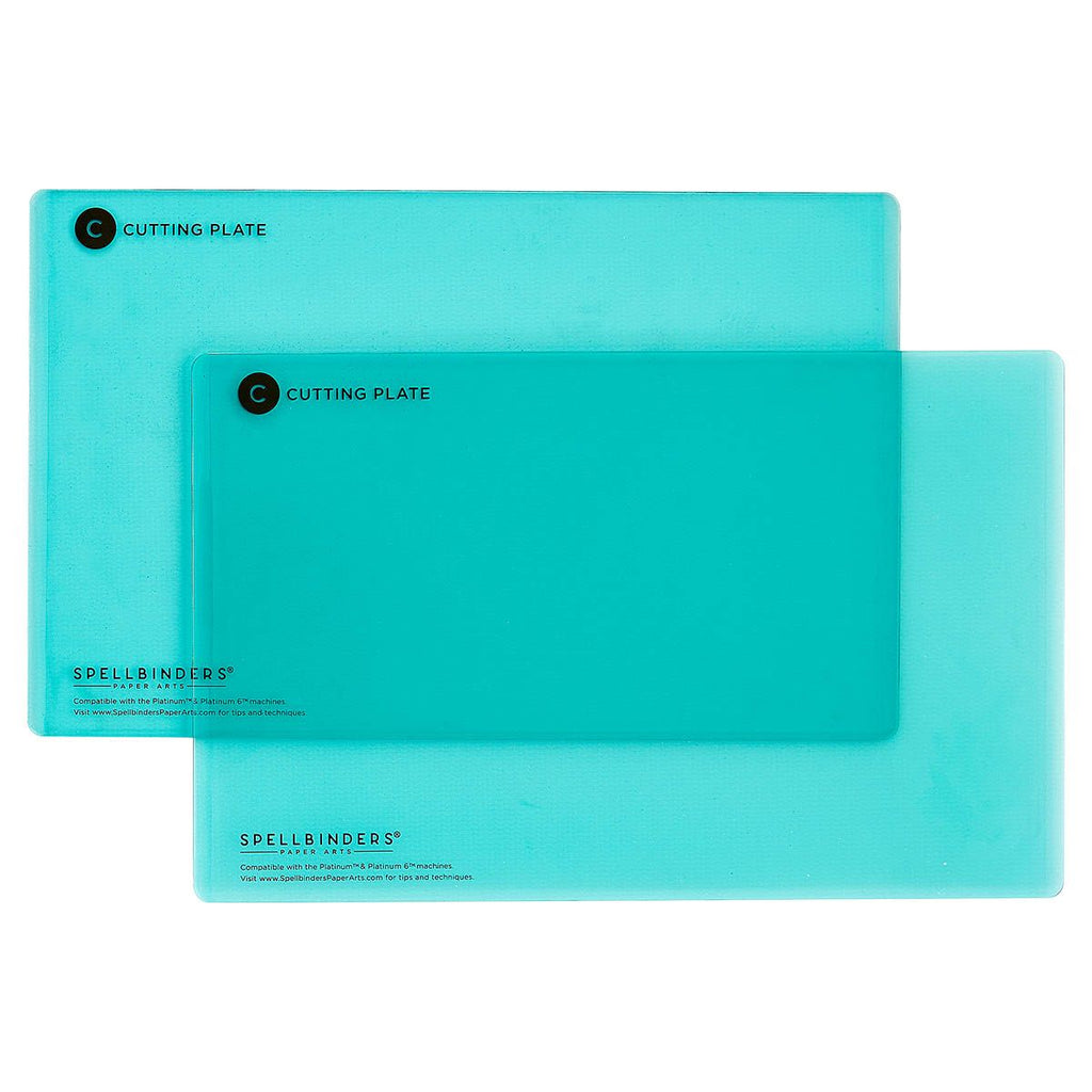 pl-133 Spellbinders Teal Extended Cutting Plates 2 Pack