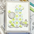 Waffle Flower Circle Sentiments Die 422068 love you