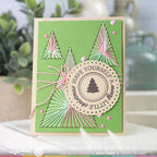 Waffle Flower Nesting Dotted Triangles Dies 421516 merry christmas