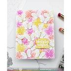 Waffle Flower Sweet Birthday Sentiments Clear Stamp and Die Set wfc1971 butterflies