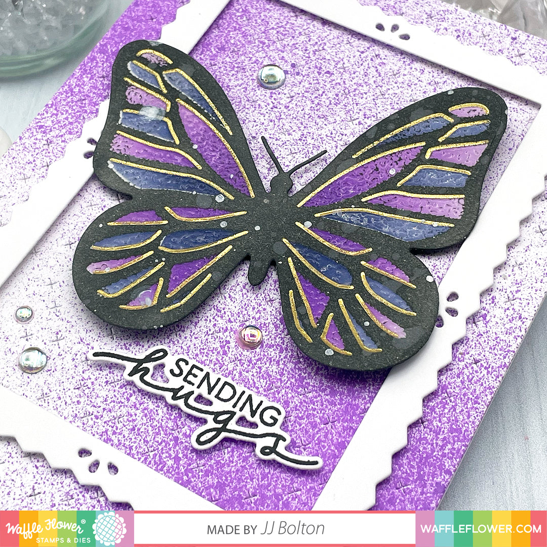 Tiny Rubber Stamps, Flower and Butterfly Rubber Stamps 