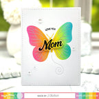 Waffle Flower For The Ladies Sentiments Clear Stamps 421331 love you mom