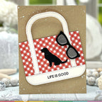 Waffle Flower Beach Tote Dies 421718 life is good