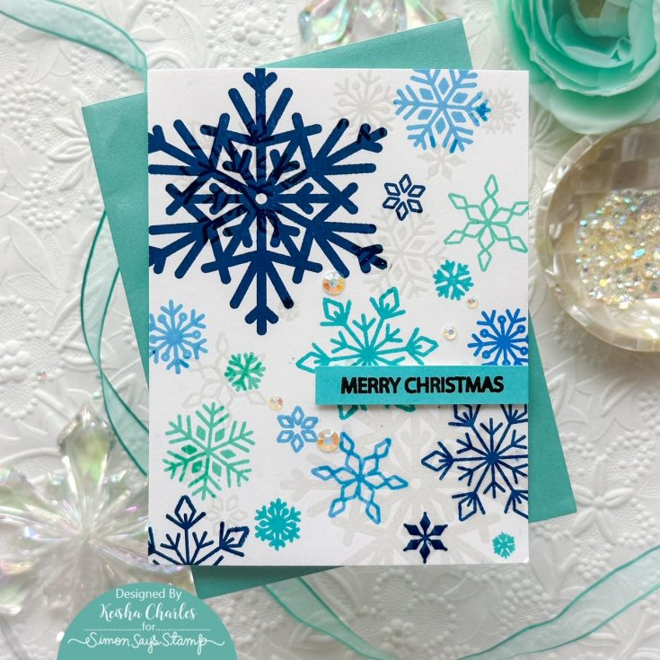 Waffle Flower STAMPtember Exclusive Galina’s Snowflakes Stamps sss302782c