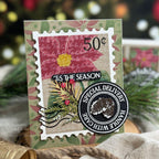 Waffle Flower Elegant Christmas 2 Clear Stamp and Die Set wfc1731 tis the season | color-code:ALT02