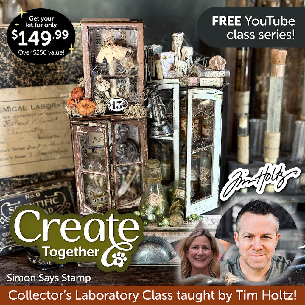 Limited Edition Simon Says Stamp Tim Holtz Collector's Laboratory Kit
