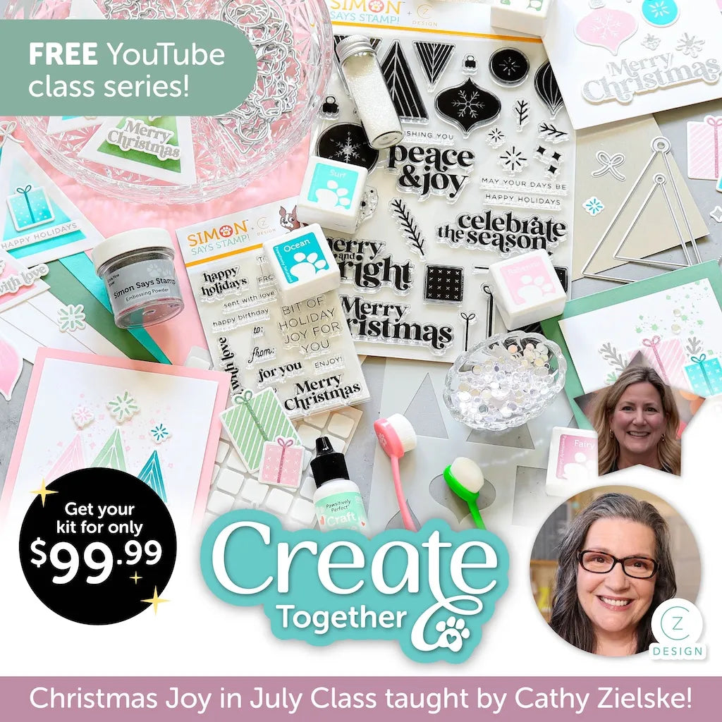 Create Together Christmas Joy in July Class taught by Cathy Zielske