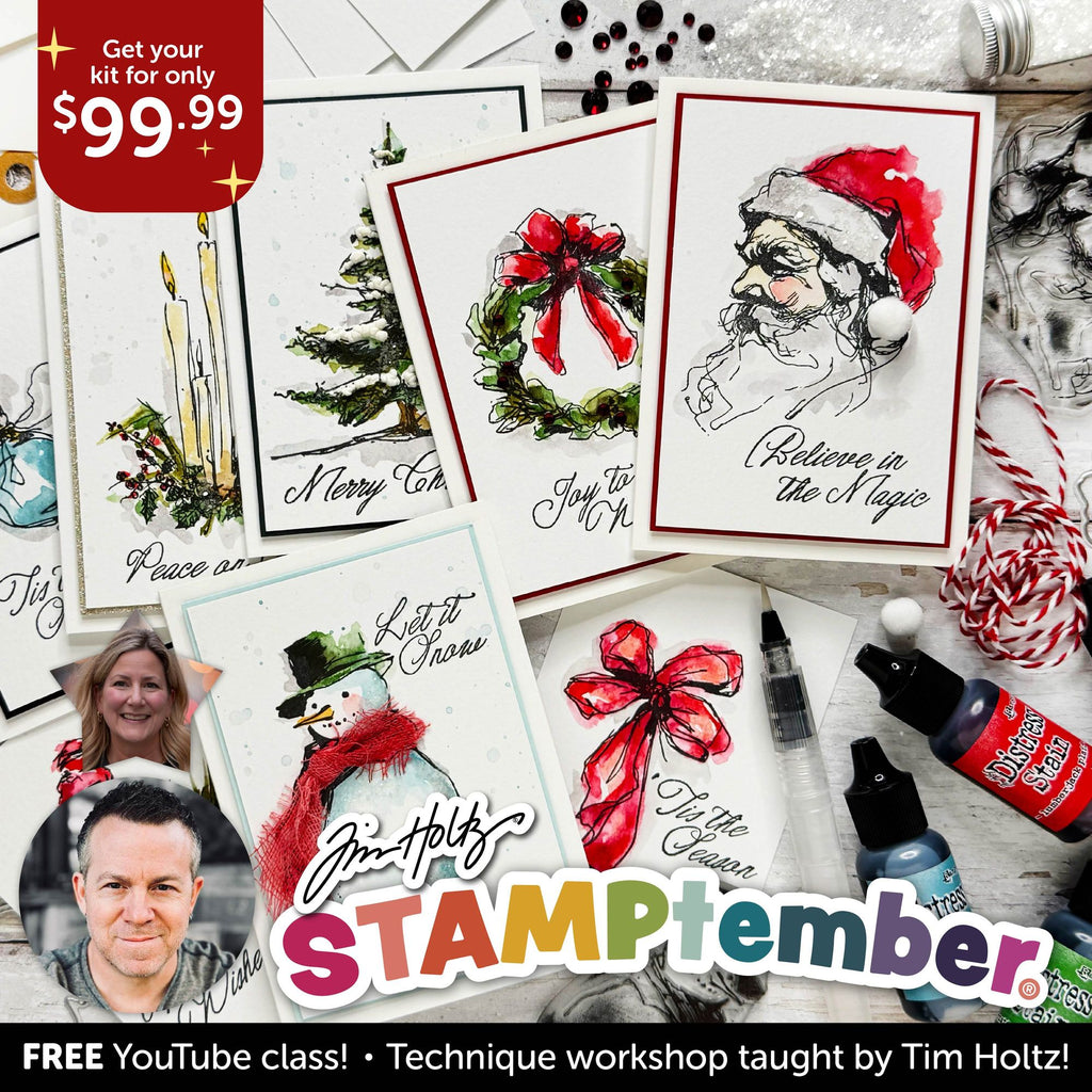 Tim Holtz STAMPtember 2026 Technique Workshop Class Kit Glamour Shot