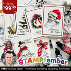 Tim Holtz STAMPtember 2026 Technique Workshop Class Kit Glamour Shot