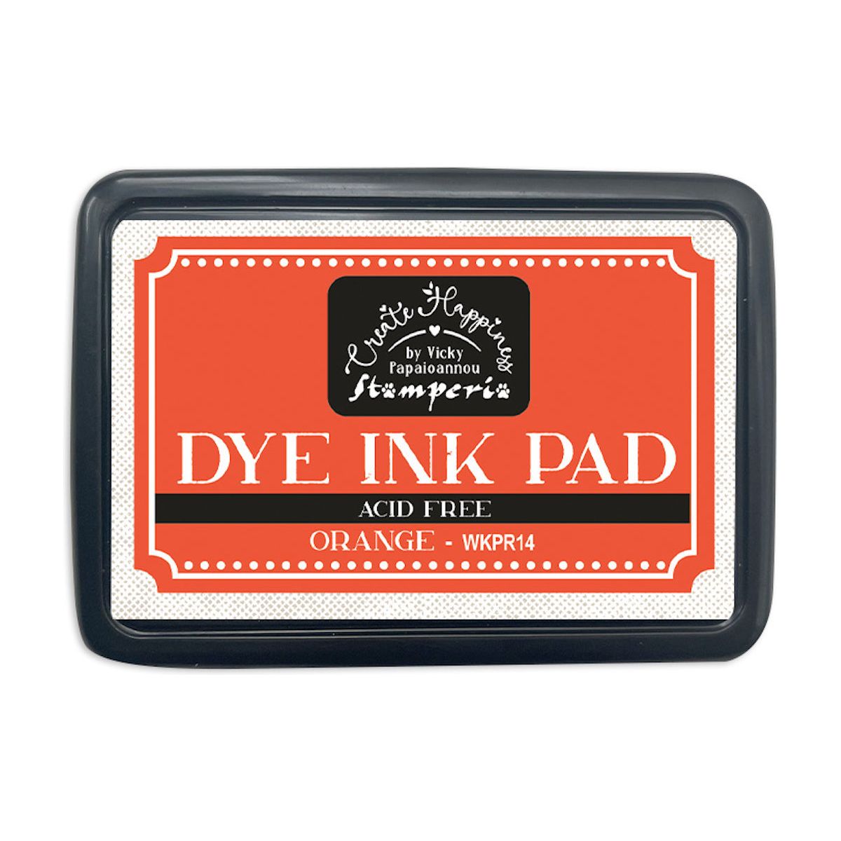 Stamperia Create Happiness Orange Dye Ink Pad wkpr14