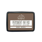 Stamperia Create Happiness Brown Permanent Ink Pad wkpwp02