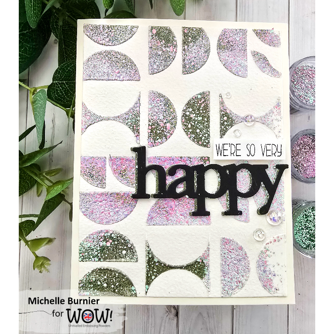 WOW Duo Nature's Trio Embossing Powders wowkd098 happy