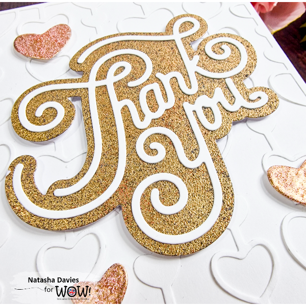 WOW Duo Rustic Relic Embossing Powders Sara Naumann wowkd002 thank you