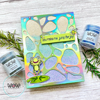 WOW Embossing Powder Glitter Mermaid Myths ws425x little frog
