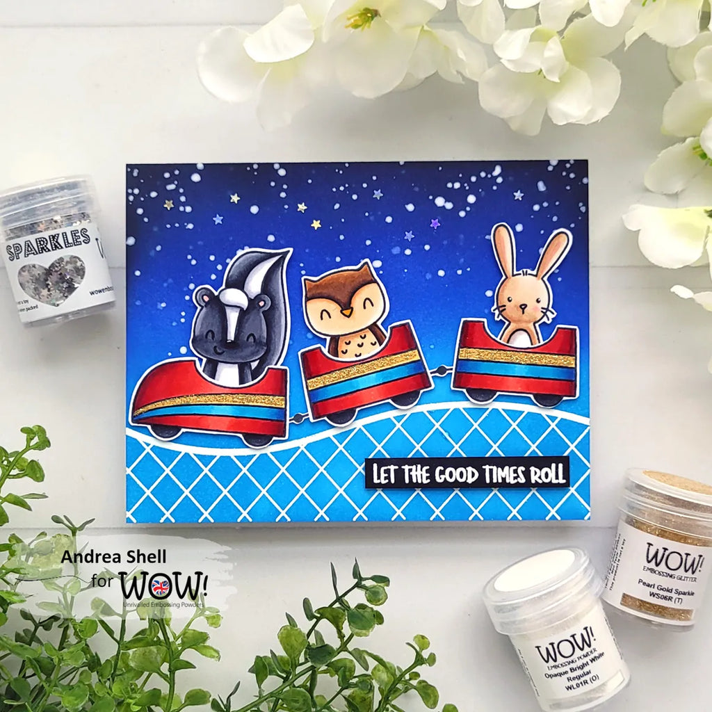 WOW Embossing Powder Glitter Pearl Gold Sparkle Regular ws06r