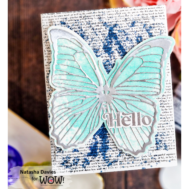WOW Embossing Primary Bluetiful Ultra High wm19uh hello