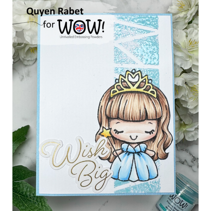 WOW Embossing Primary Bluetiful Ultra High wm19uh princess