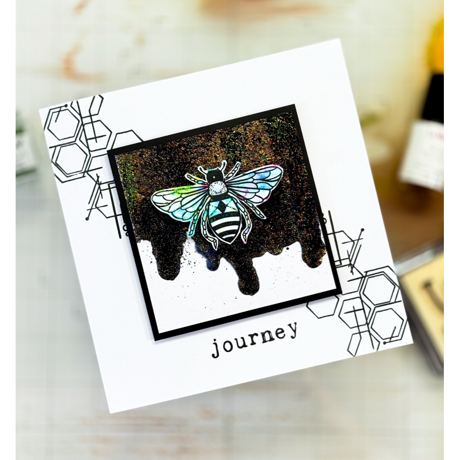 WOW Foraged Relics Quad of Mixed Media Powders wowkt006 bumble bee