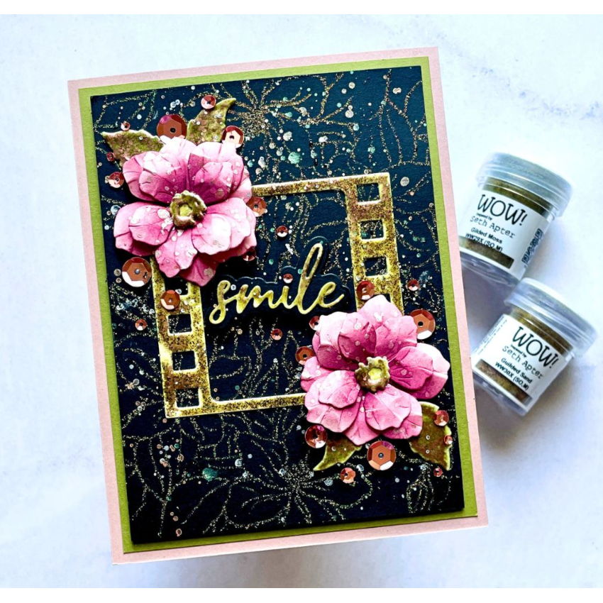 WOW Natures Alloy Duo of Mixed Media Embossing Powders wowkd006 picture time