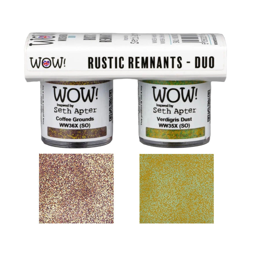 WOW Natures Duo Rustic Remnants Embossing Powders wowkd007