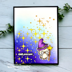 Whimsy Stamps Owl-O-Ween STAMPtember Exclusive Stamps 3480ssc