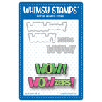 Whimsy Stamps Wowzers Word Dies WSD188