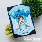 Whimsy Stamps Wowzers Word Dies WSD188 Frame