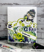 Whimsy Stamps Owl-O-Ween STAMPtember Exclusive Stamps 3480ssc