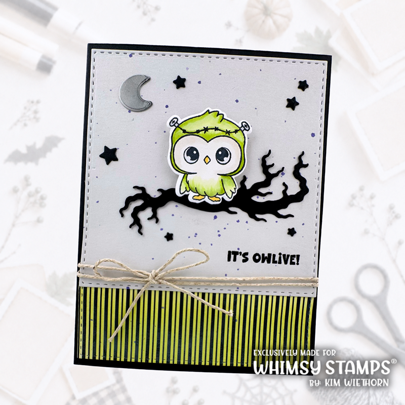Whimsy Stamps Owl-O-Ween STAMPtember Exclusive Stamps and Dies