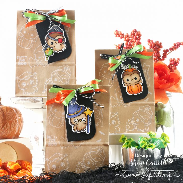 Whimsy Stamps Owl-O-Ween STAMPtember Exclusive Stamps 3480ssc
