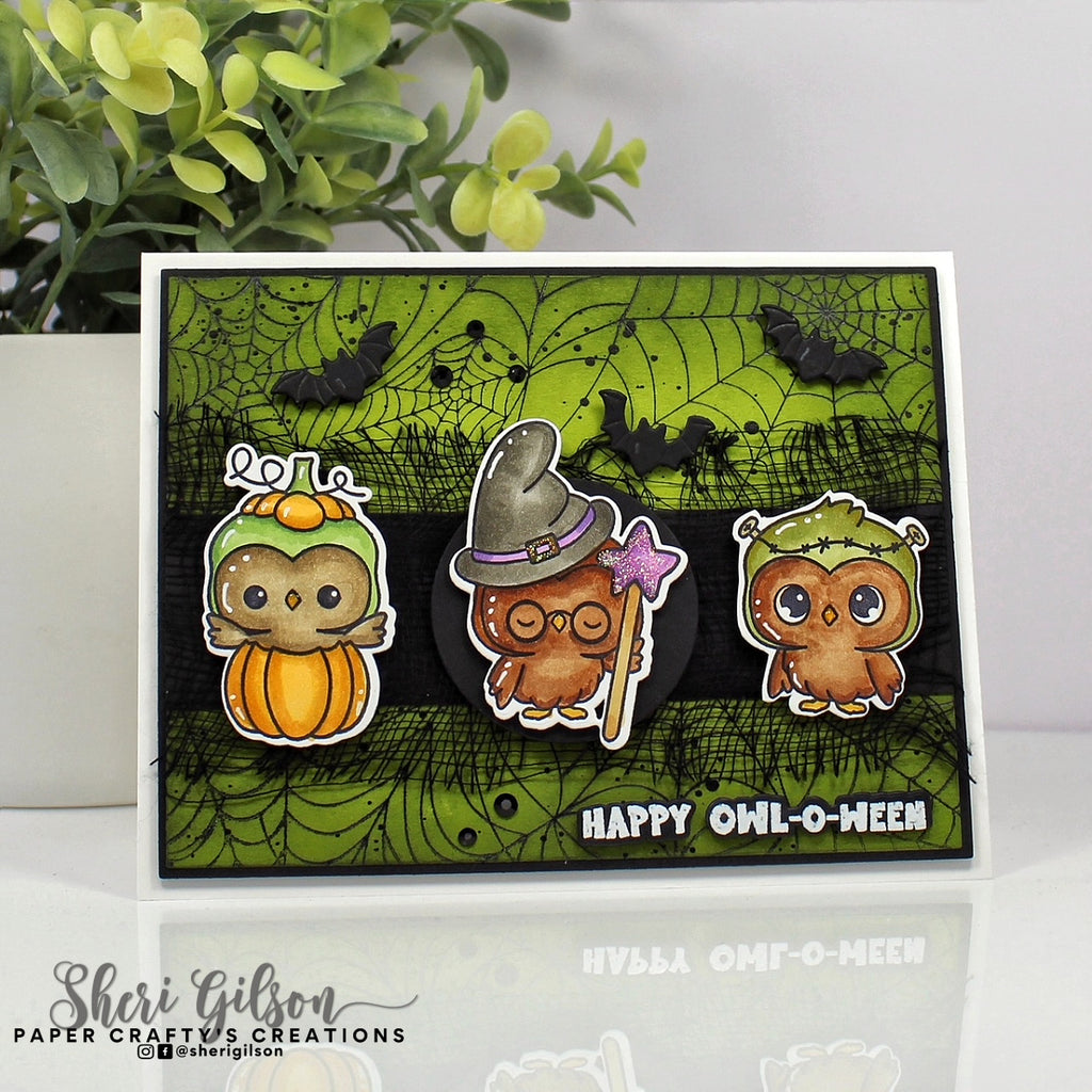 Whimsy Stamps Owl-O-Ween STAMPtember Exclusive Stamps and Dies