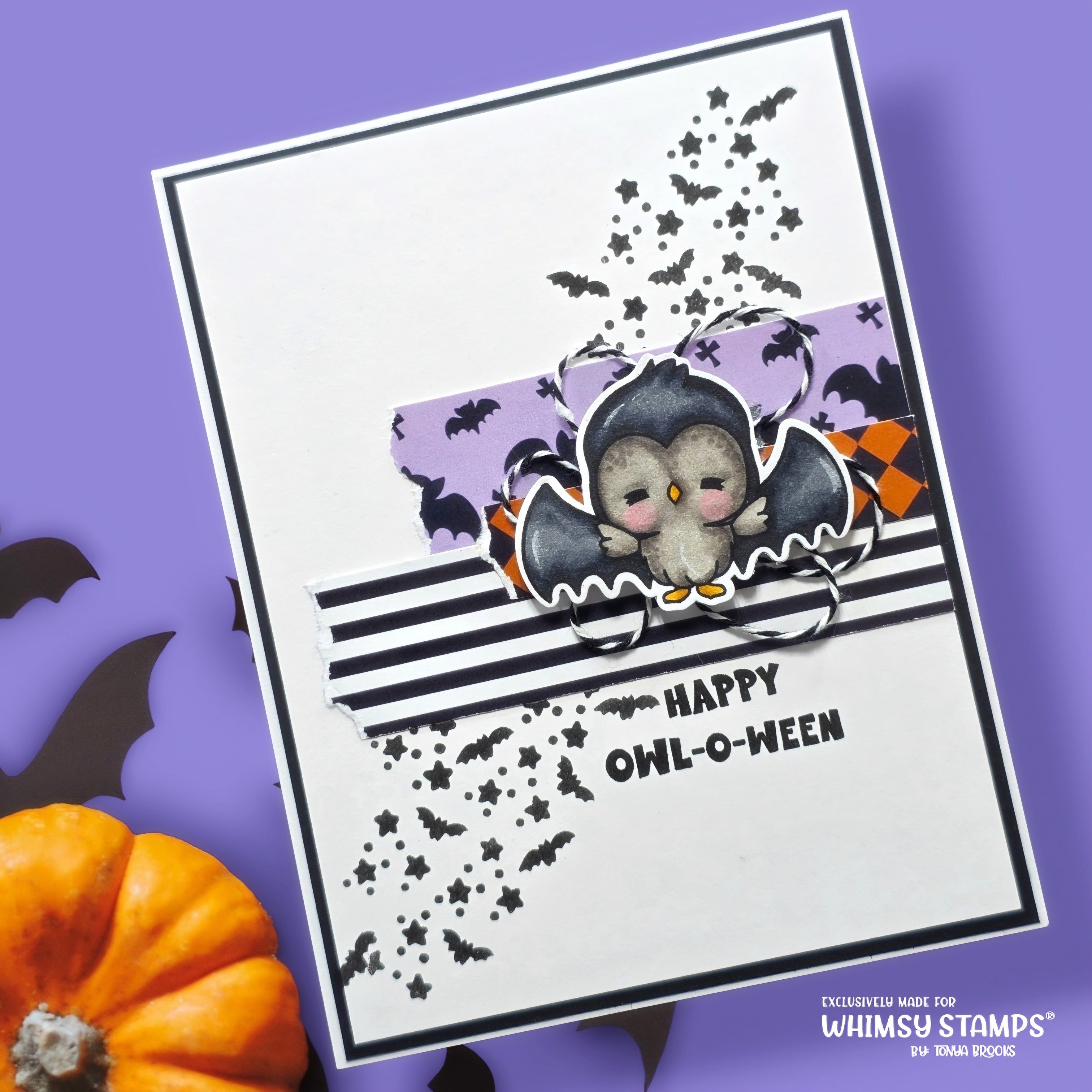 Whimsy Stamps Owl-O-Ween STAMPtember Exclusive Stamps and Dies