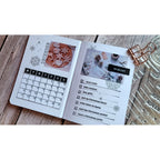 Stamperia Create Happiness Christmas Calendar, Monthly Clear Stamps wtk178 journal | color-code:ALT01