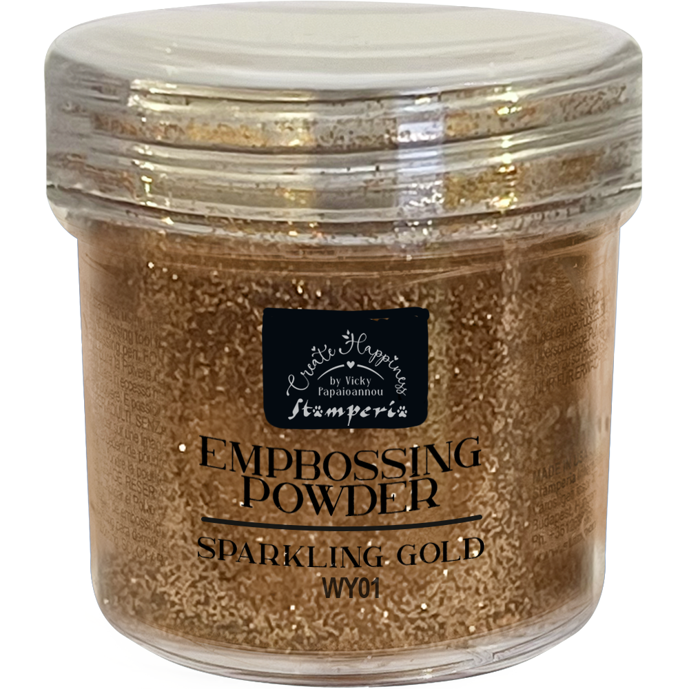 Stamperia Create Happiness Sparkling Gold Embossing Powder wy01
