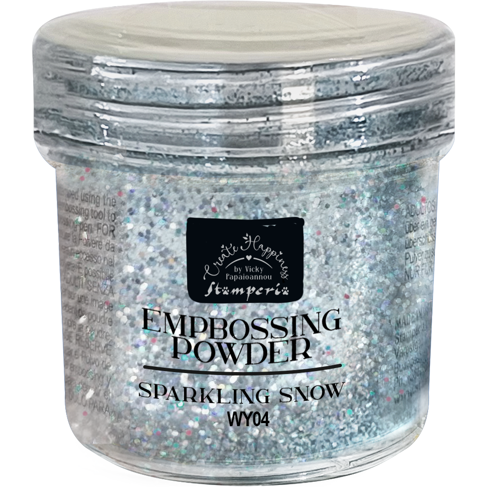 Stamperia Create Happiness Sparkling Snow Embossing Powder wy04