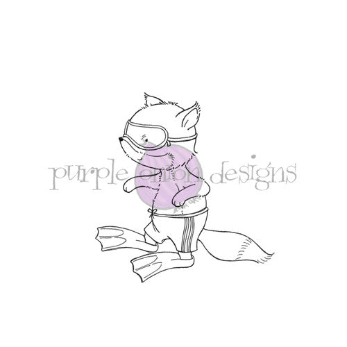 Purple Onion Designs Wade Cling Stamp pod1342