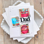 Waffle FLower Print Print Dad Word Dies 422456 grilling
