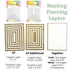 Waffle FlowerA7 Piercing Layers Dies 421878 product image