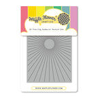 Waffle Flower A2 Piercing Sunburst Texture Die 422509