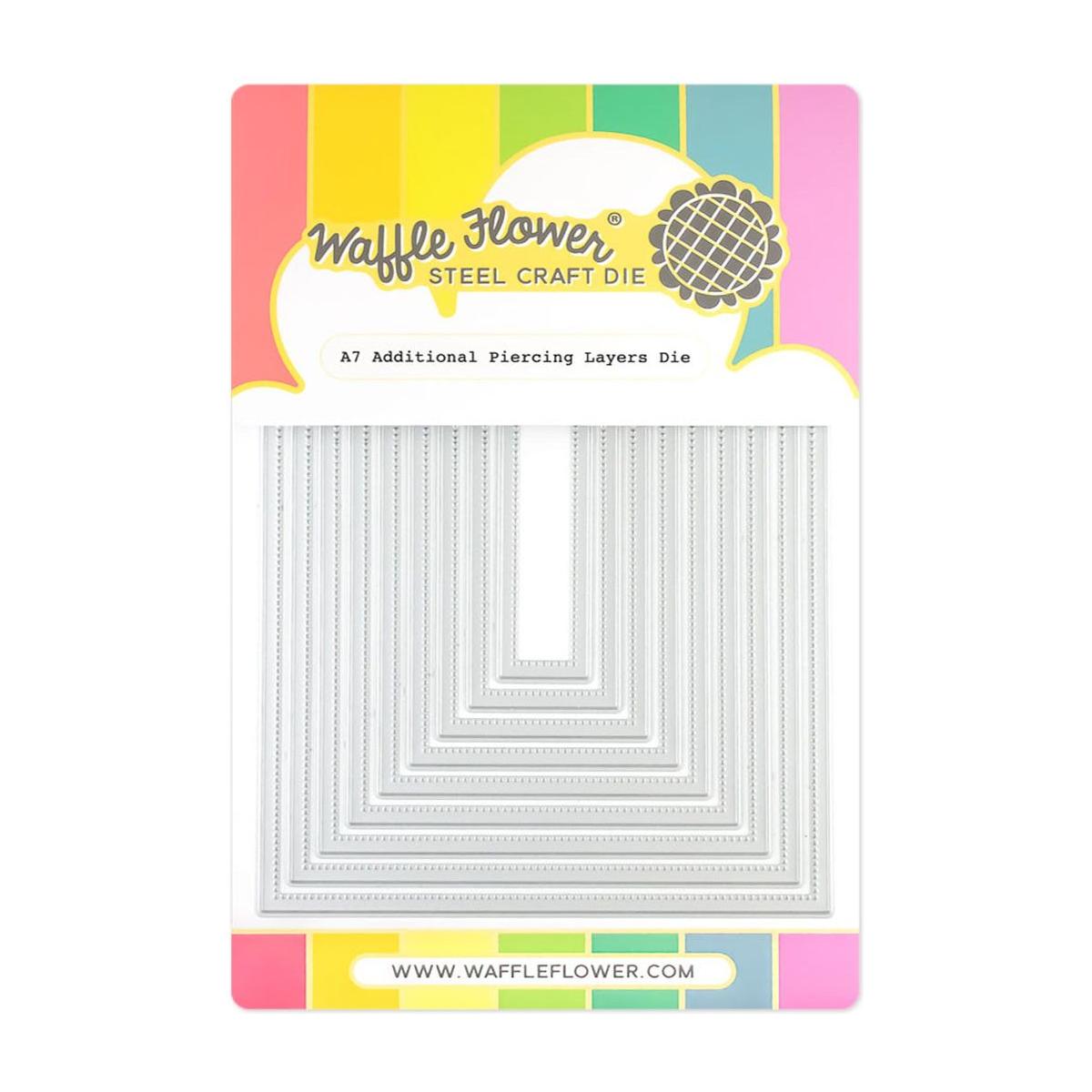 Waffle Flower A7 Additional Piercing Layers Dies 421879