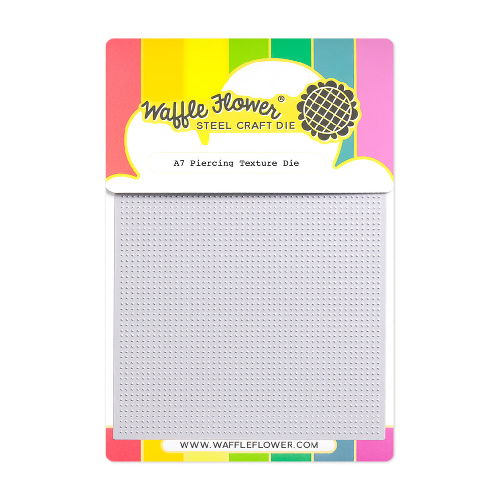 Waffle Flower A7 Piercing Texture Die 422428