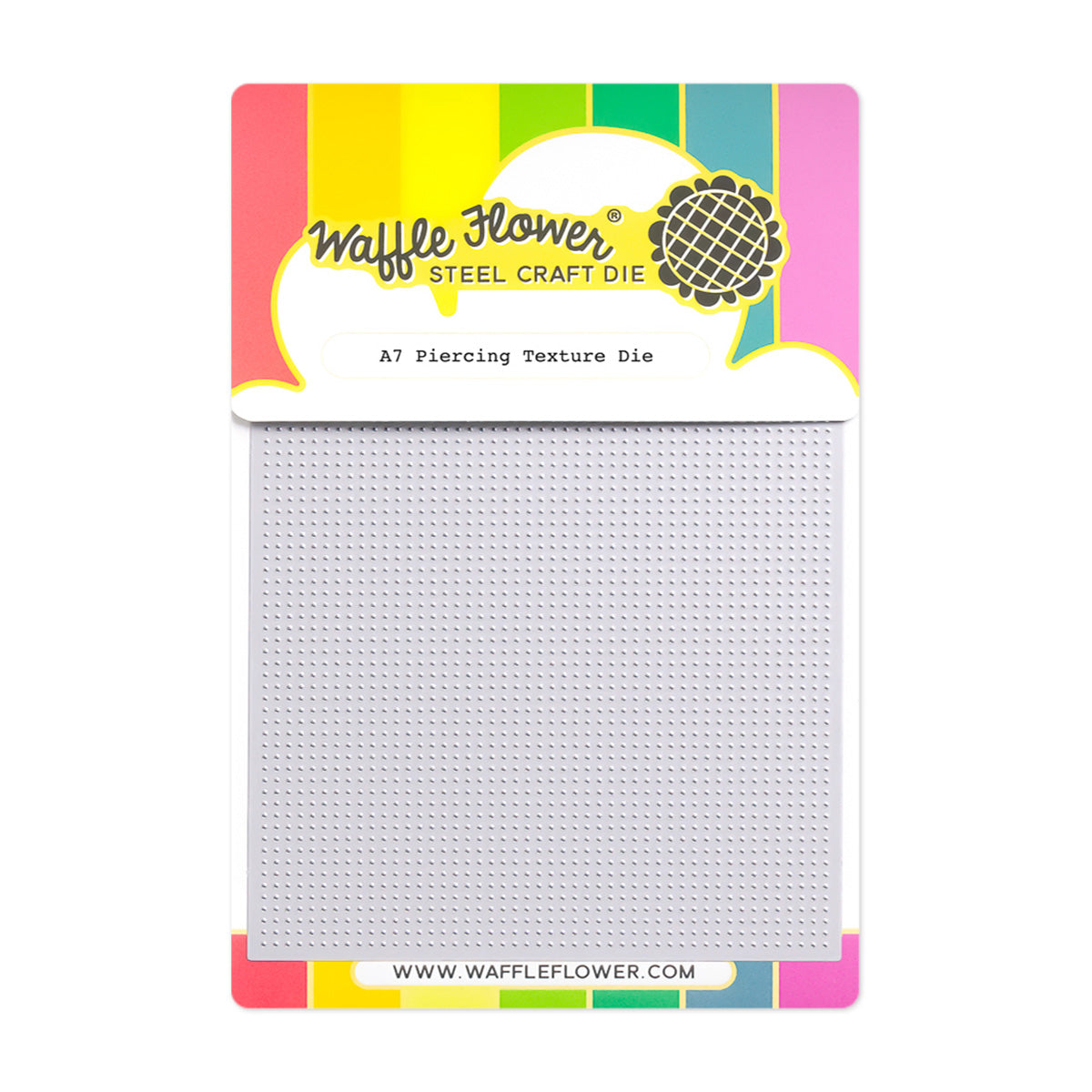 Waffle Flower A7 Piercing Texture Die 422428