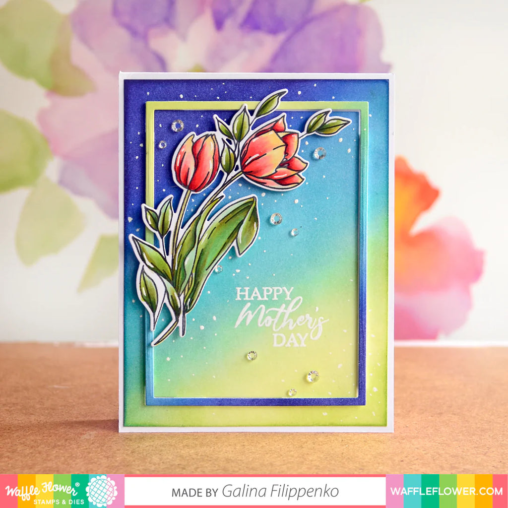 Waffle Flower Additional A2 Layers Dies 310380 mother's day
