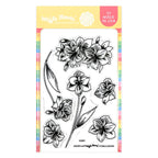 Waffle Flower Amaryllis Clear Stamp and Die Set product image