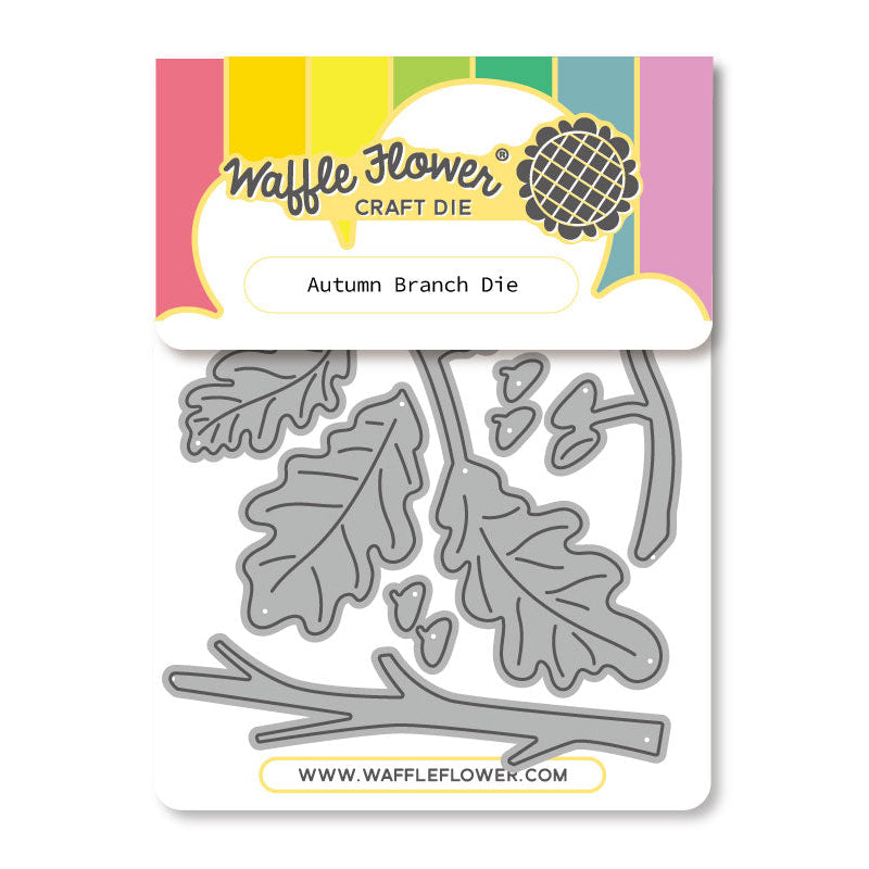 Waffle Flower Autumn Branch Dies 422246